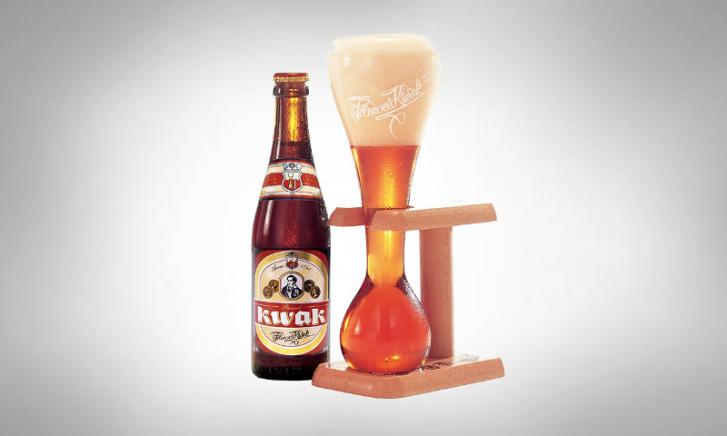 Pauwel Kwak Bierglas 33 cl + Houder